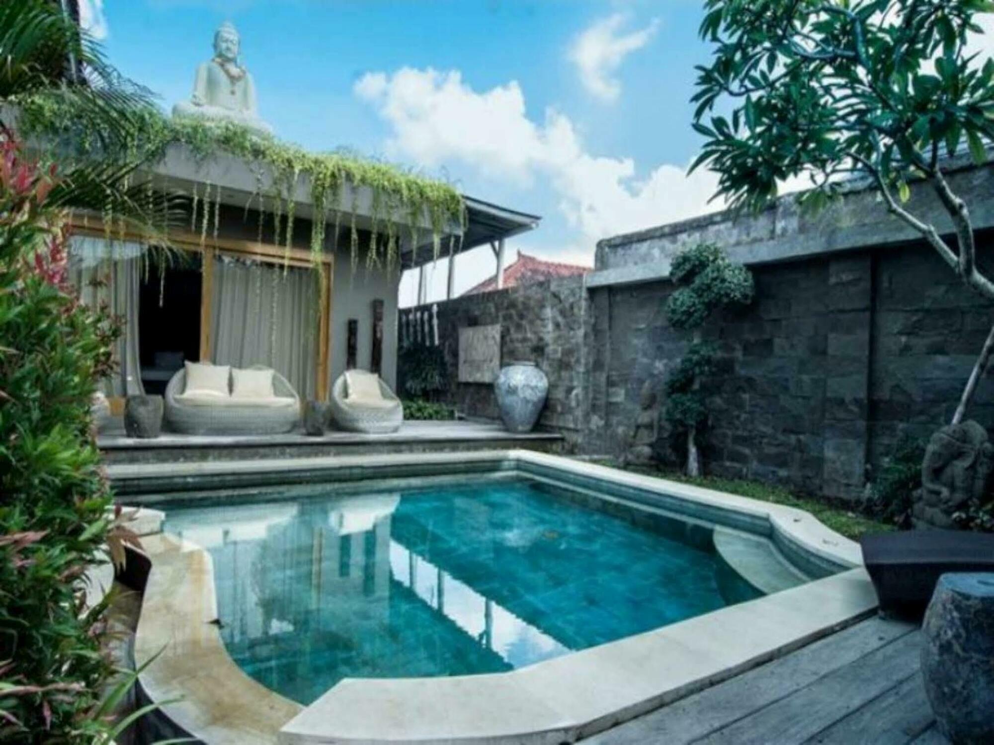 Gahana Bali Villa Семиняк Екстериор снимка